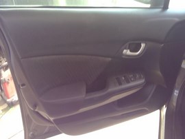 2014 HONDA CIVIC, GRAY, LX MODEL, 1.8L, AT,   A26314